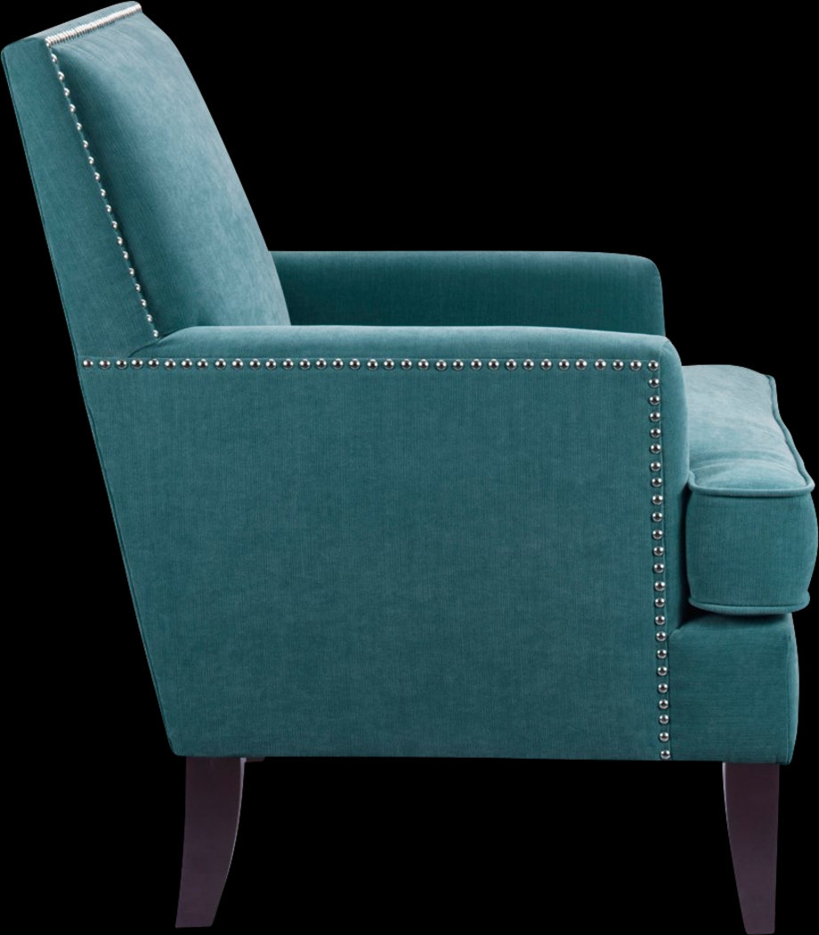 Aubinwood Blue Accent Chair - Thumbnail - Image 4