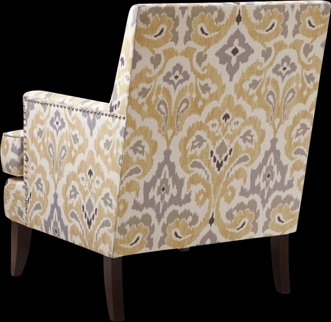 Aubinwood Yellow Accent Chair - Thumbnail - Image 3