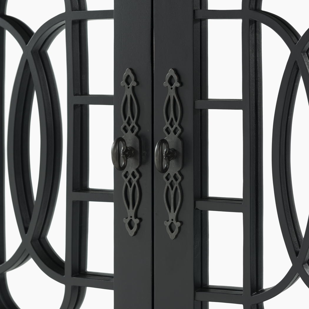 Aubry Black Credenza - Thumbnail - Image 2