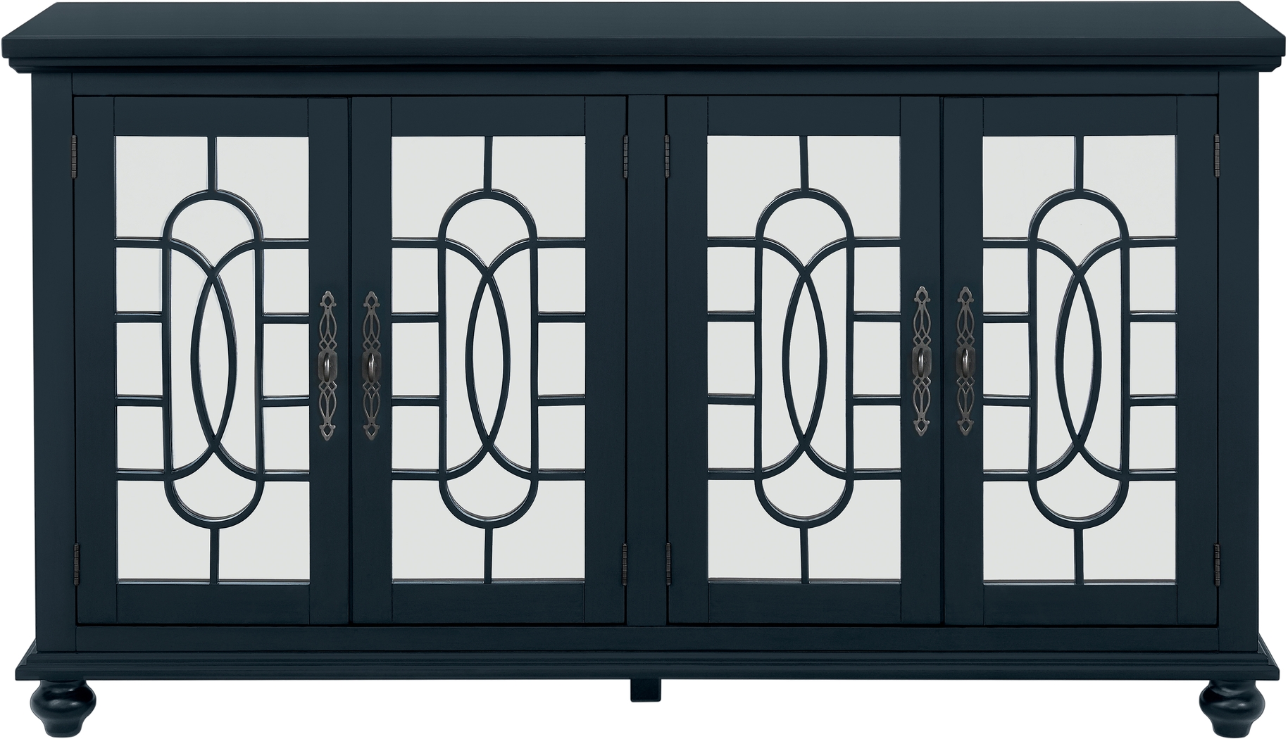 Aubry Blue Credenza - Thumbnail - Image 3