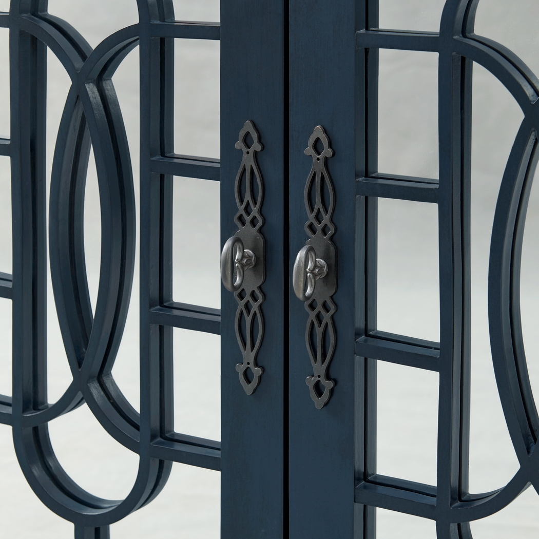 Aubry Blue Credenza - Thumbnail - Image 4