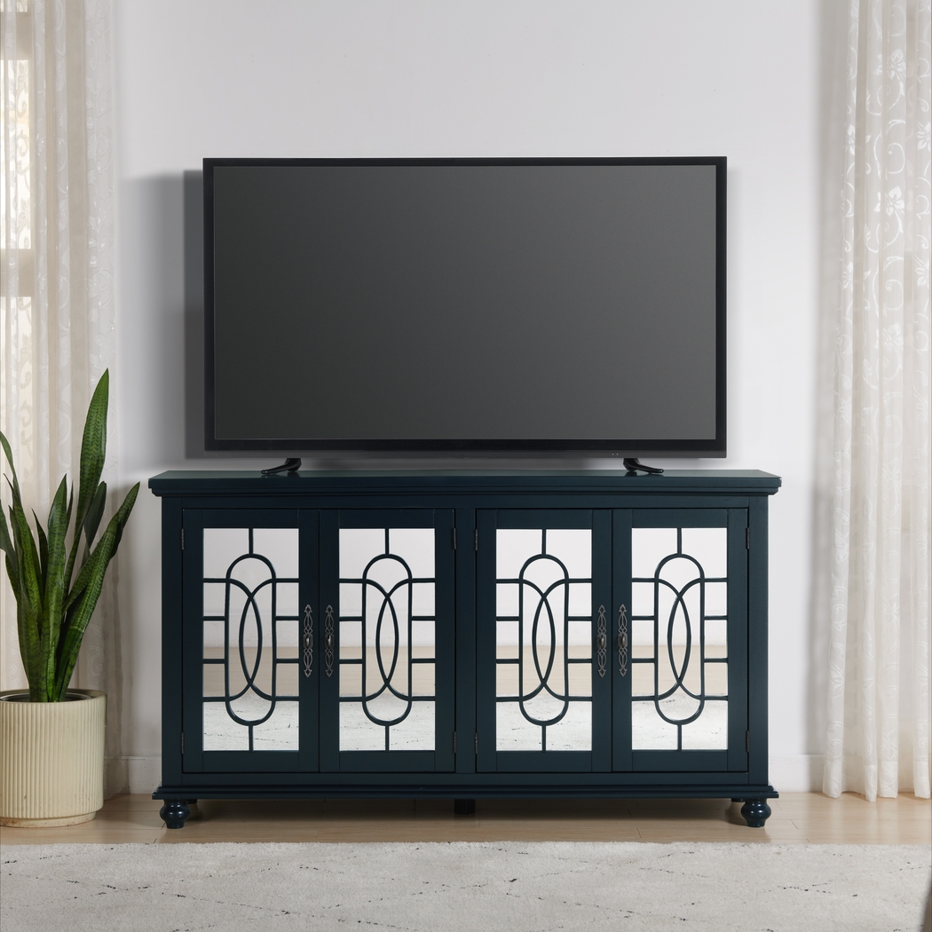 Aubry Blue Credenza - Thumbnail - Image 6