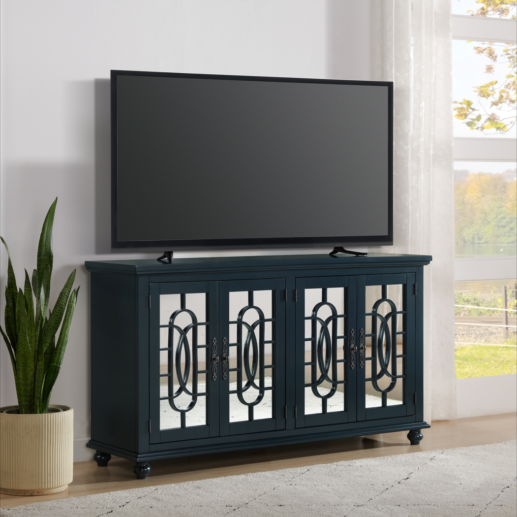 Aubry Blue Credenza - Thumbnail - Image 8
