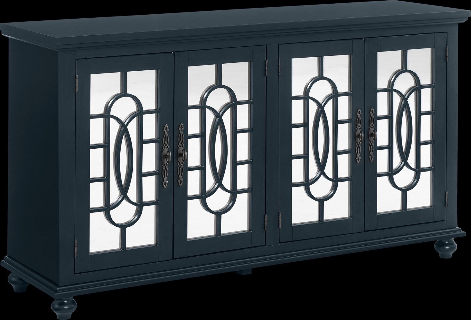 Aubry Blue Credenza - Thumbnail - Image 1