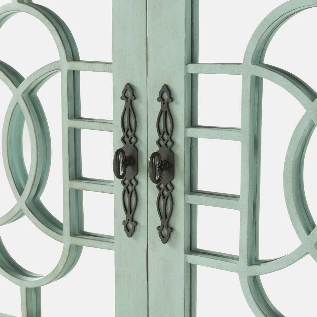 Aubry Seafoam Accent Cabinet - Thumbnail - Image 2