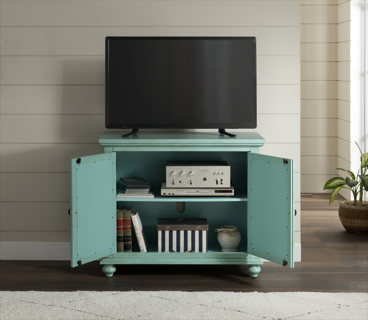 Aubry Seafoam Accent Cabinet - Thumbnail - Image 5