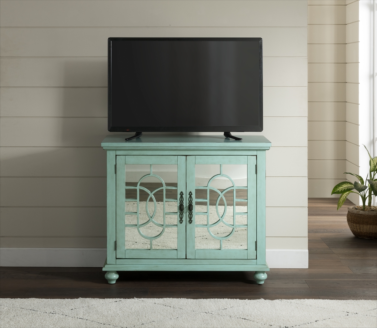 Aubry Seafoam Accent Cabinet - Thumbnail - Image 7