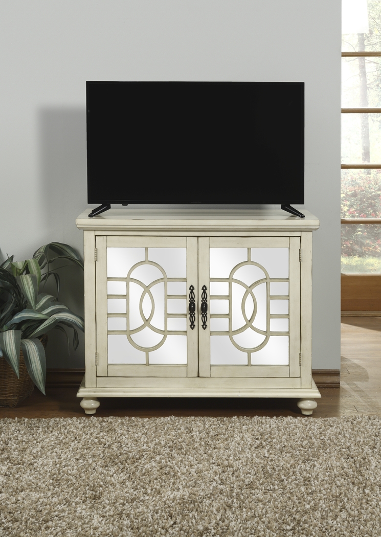 Aubry White Accent Cabinet - Thumbnail - Image 3