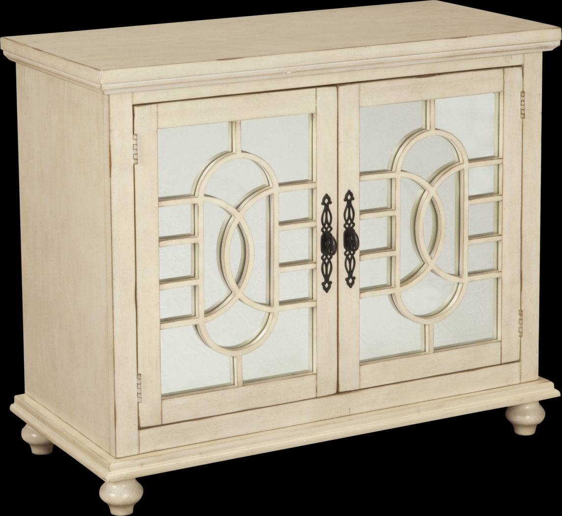 Aubry White Accent Cabinet - Thumbnail - Image 1