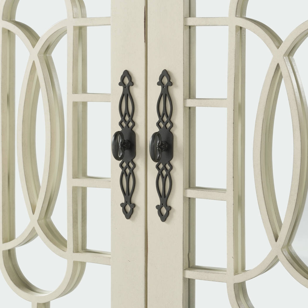 Aubry White Credenza - Thumbnail - Image 2