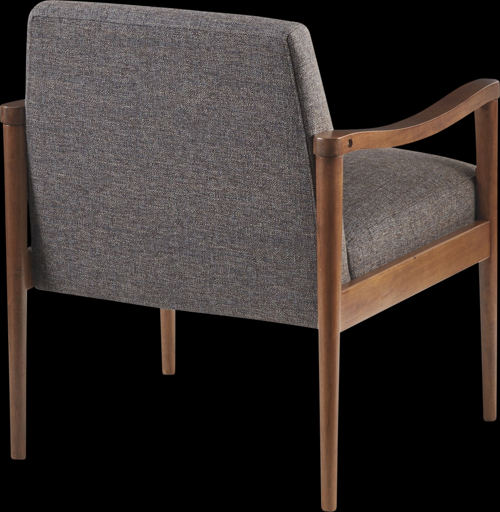Auburnhill Brown Accent Chair - Thumbnail - Image 3