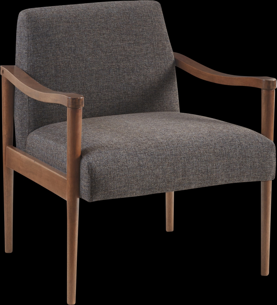 Auburnhill Brown Accent Chair - Thumbnail - Image 1