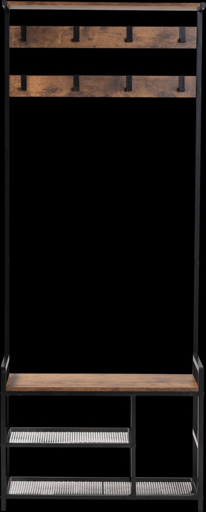 Audobon Brown Coat Rack - Thumbnail - Image 3