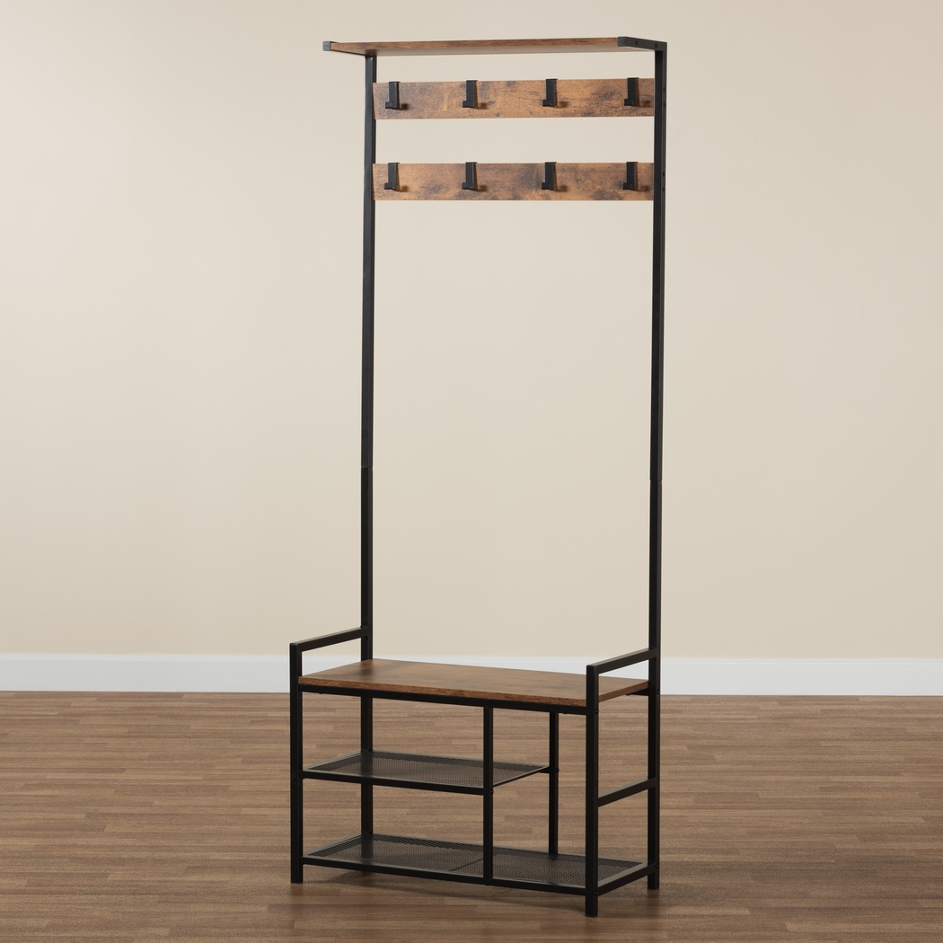 Audobon Brown Coat Rack - Thumbnail - Image 7