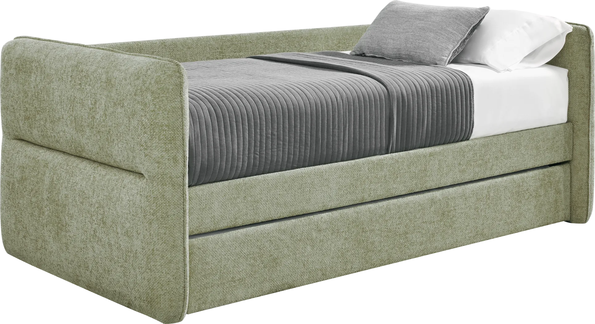 Audra Place Green Daybed with Trundle - Thumbnail - Image 4
