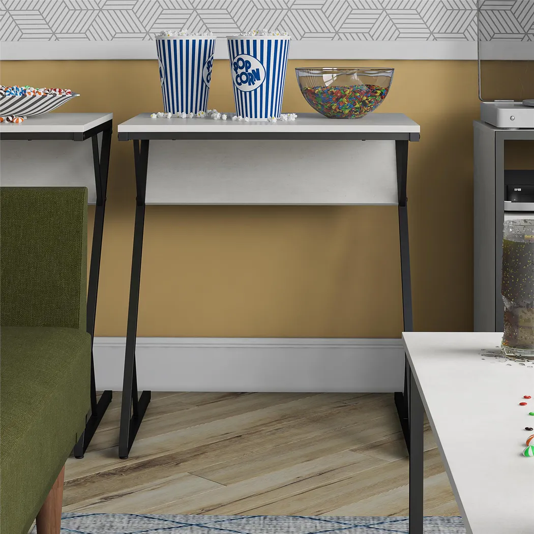 Audrad White Accent Table - Thumbnail - Image 3