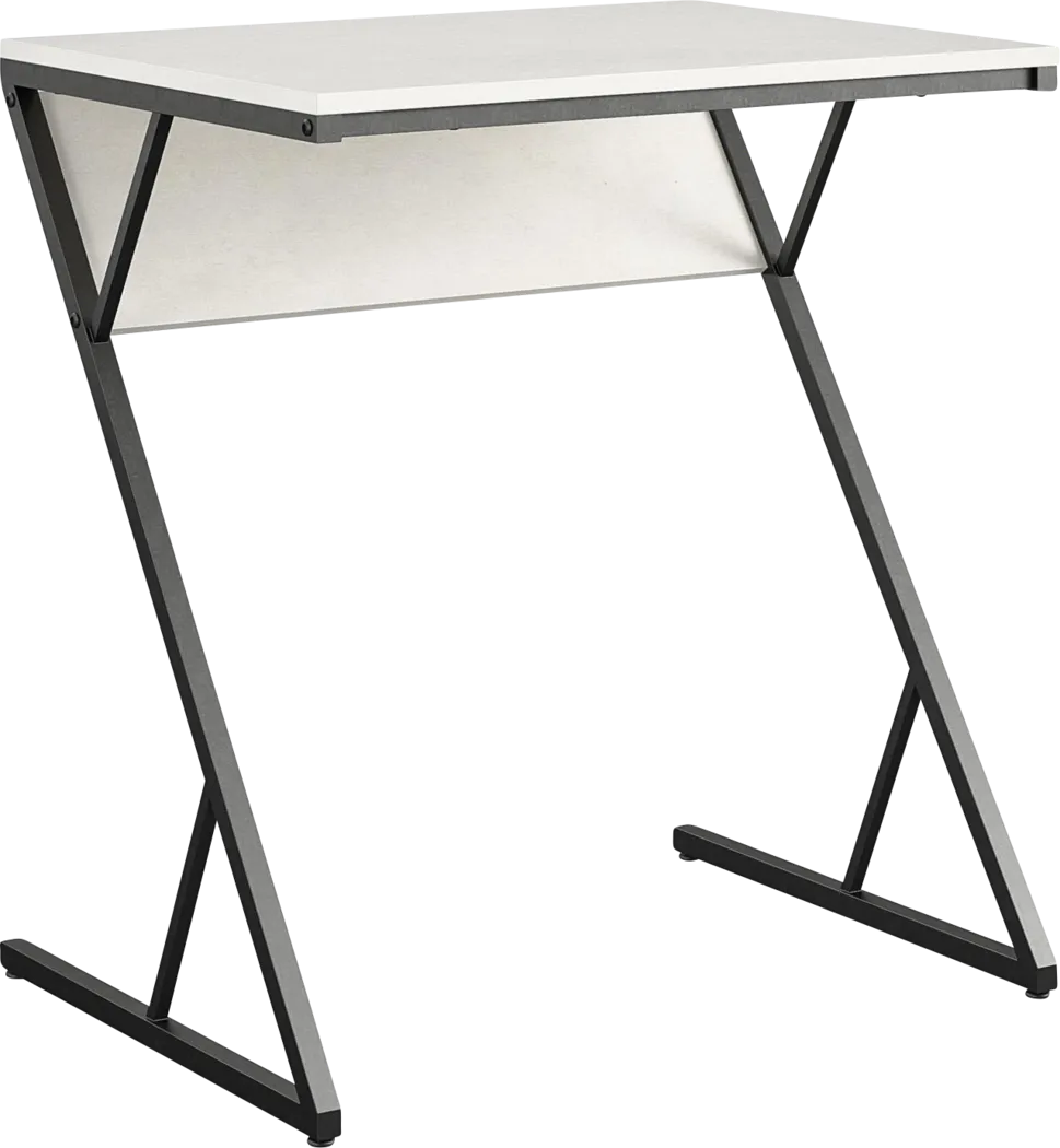 Audrad White Accent Table - Thumbnail - Image 1