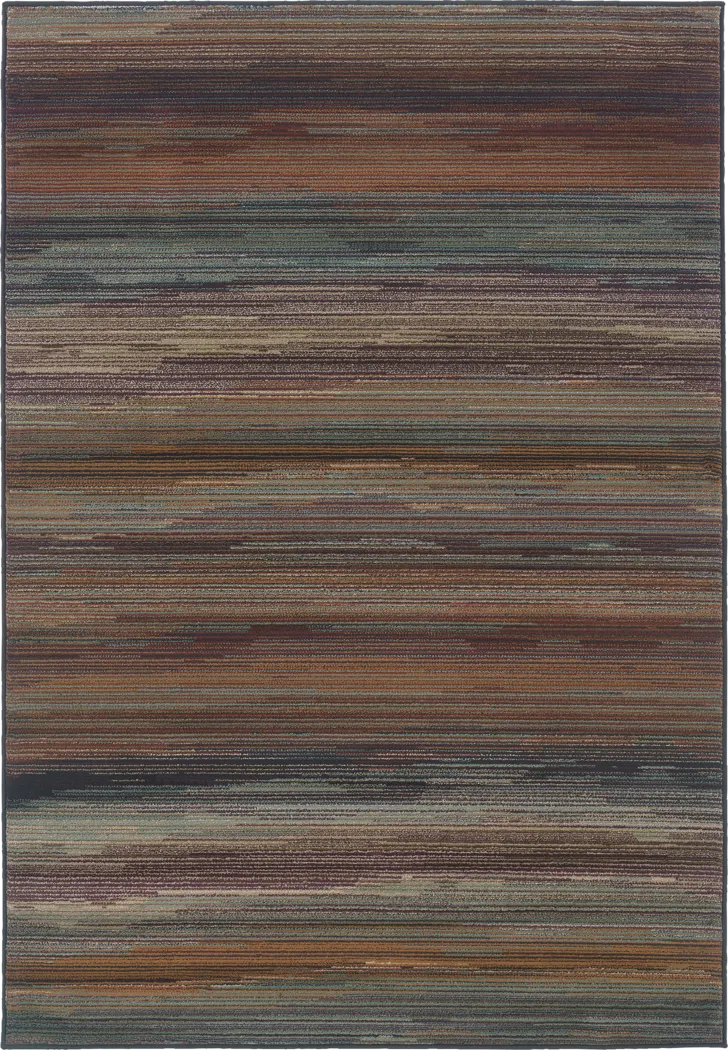 Audrina Brown 5'3 x 7'6 Rug - Thumbnail - Image 1