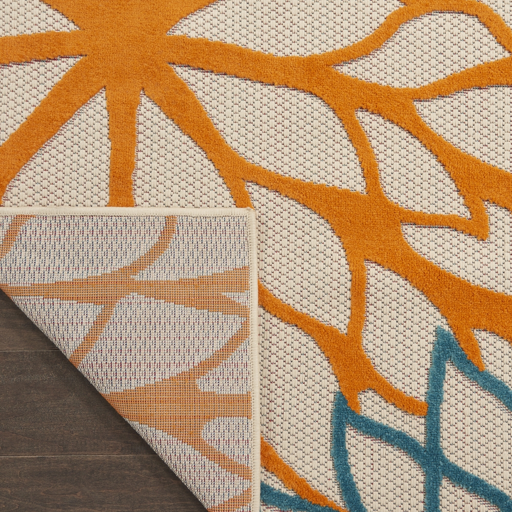 Audry Green 5' x 8' Indoor/Outdoor Rug - Thumbnail - Image 5