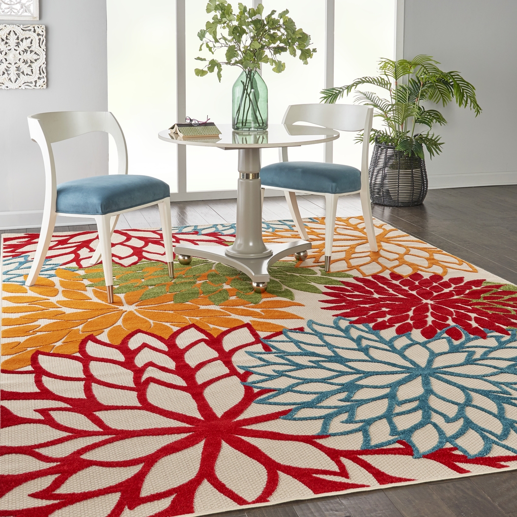 Audry Green 5' x 8' Indoor/Outdoor Rug - Thumbnail - Image 10