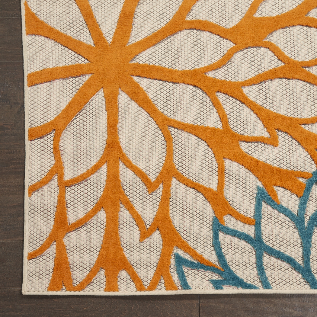 Audry Green 8' x 11' Indoor/Outdoor Rug - Thumbnail - Image 4