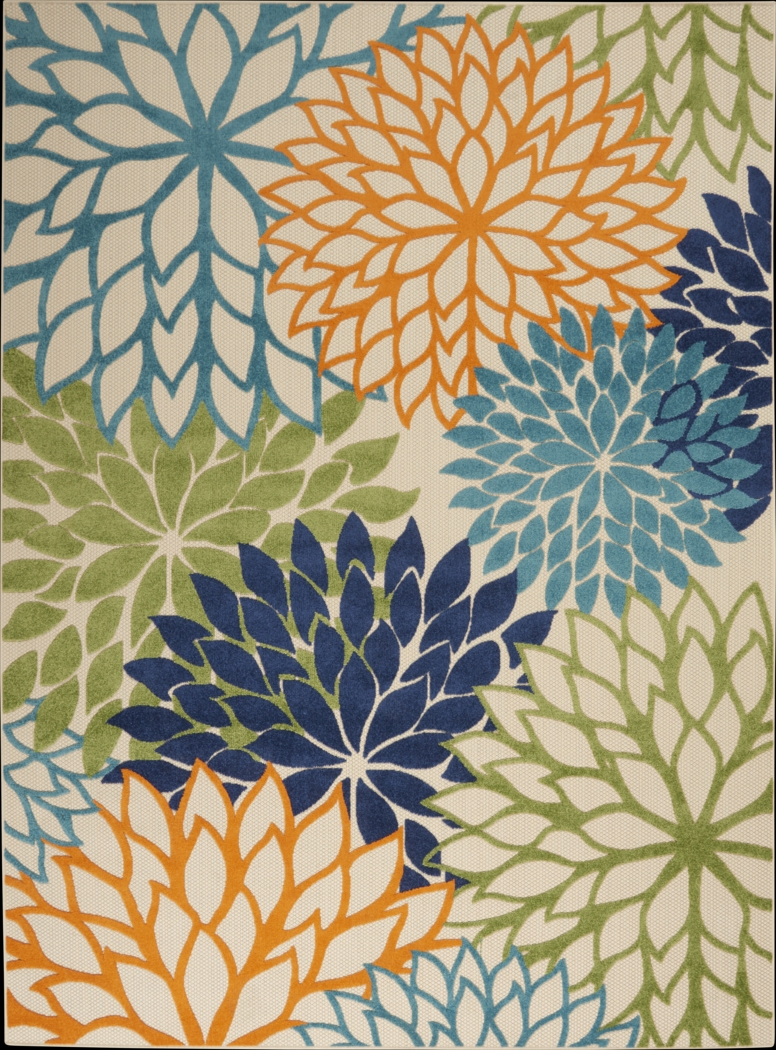 Audry Multi 8' x 11' Indoor/Outdoor Rug - Thumbnail - Image 1