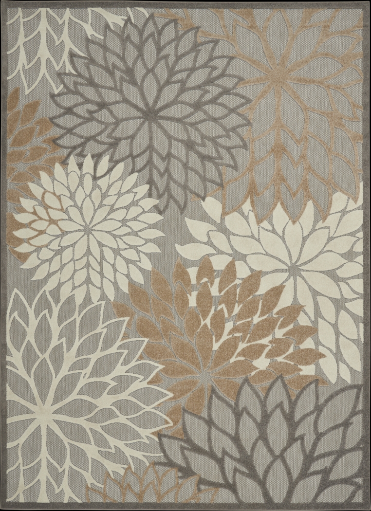 Audry Natural 8' x 11' Indoor/Outdoor Rug - Thumbnail - Image 1