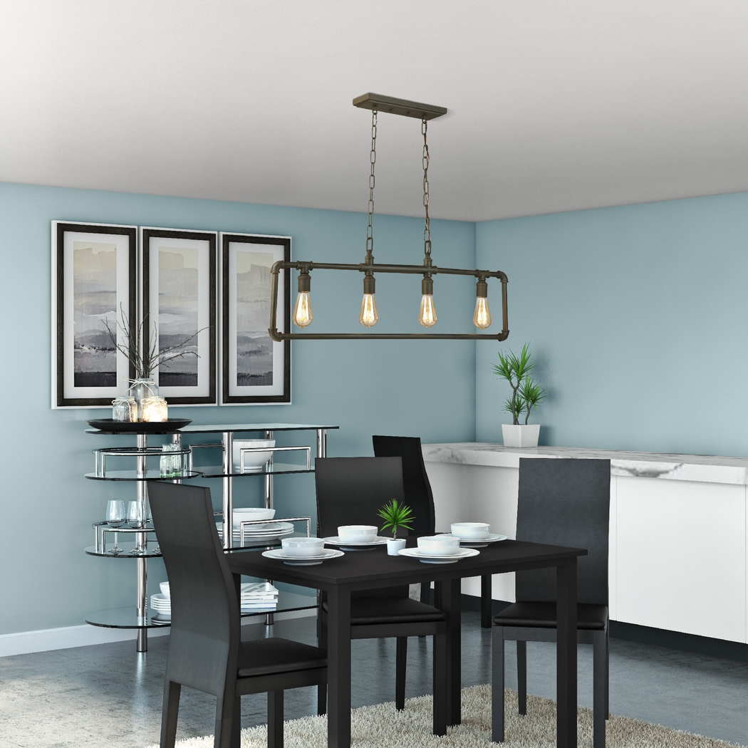 Audubon Post Bronze Chandelier - Thumbnail - Image 2