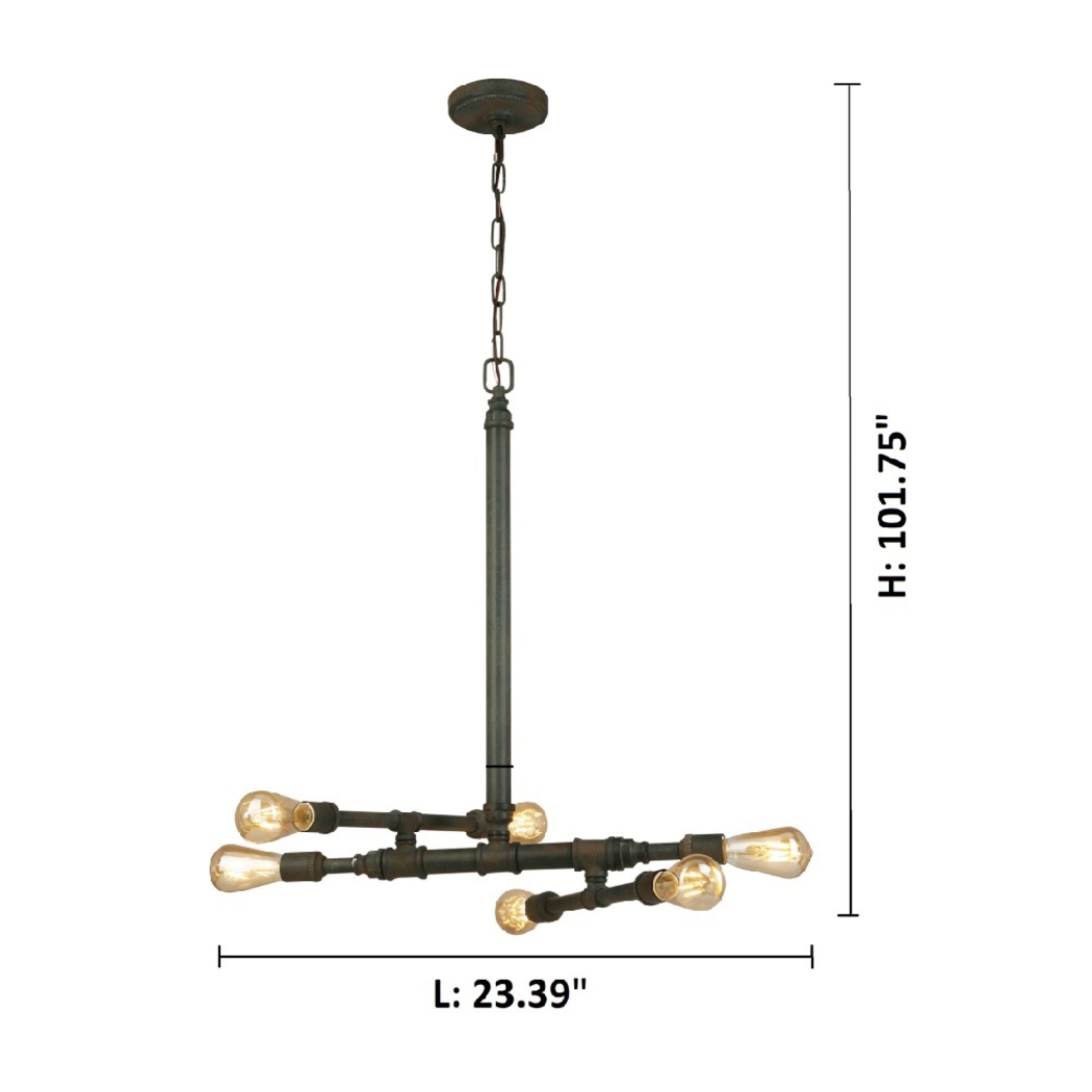 Audubon Post Large Bronze Pendant - Thumbnail - Image 3