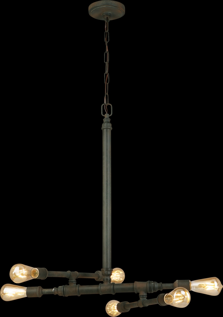 Audubon Post Large Bronze Pendant - Thumbnail - Image 1