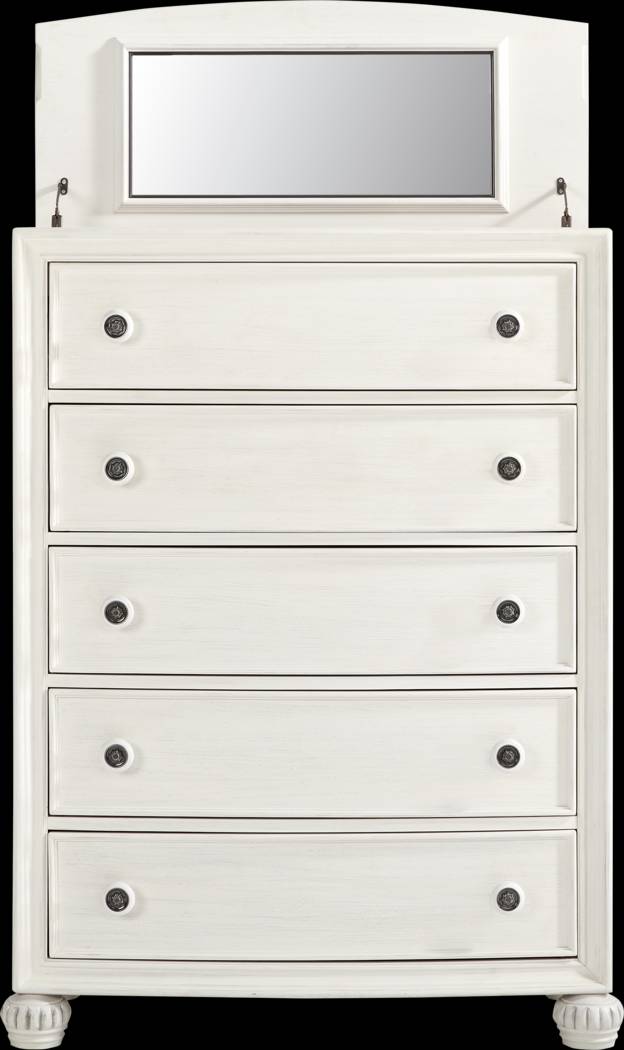 Augustine White Lift Top Chest - Thumbnail - Image 2