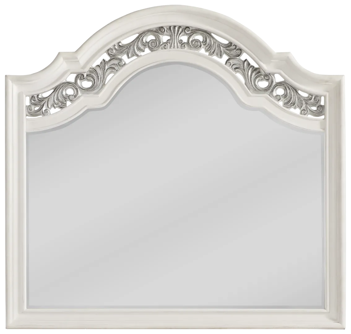white mirror