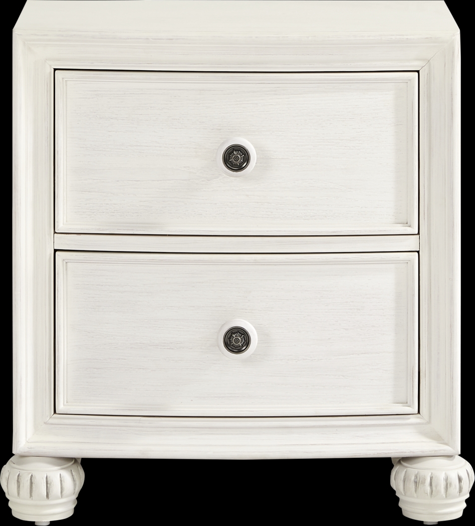 Augustine White Nightstand - Thumbnail - Image 1