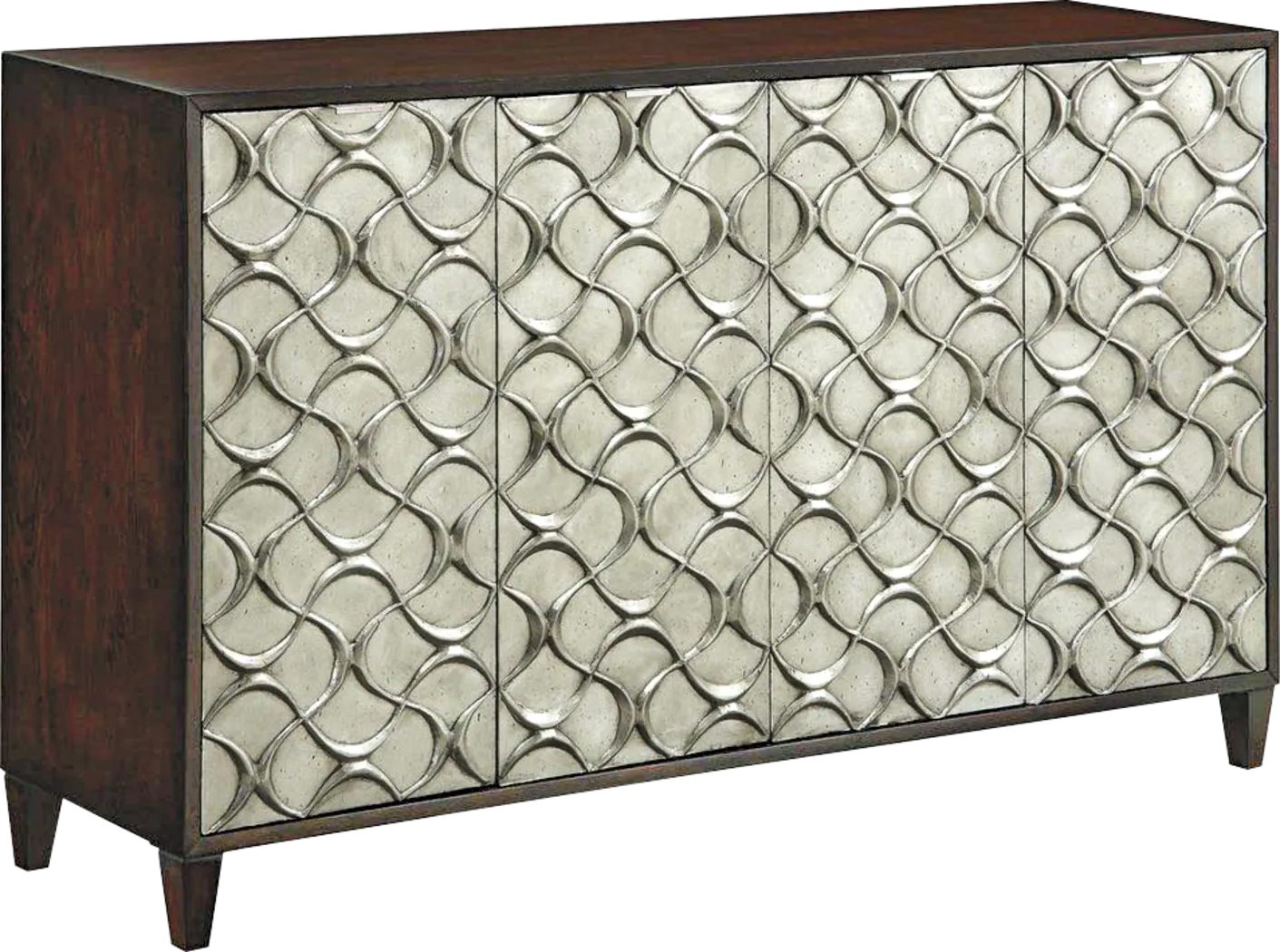 Augustus Silver Accent Cabinet - Thumbnail - Image 1