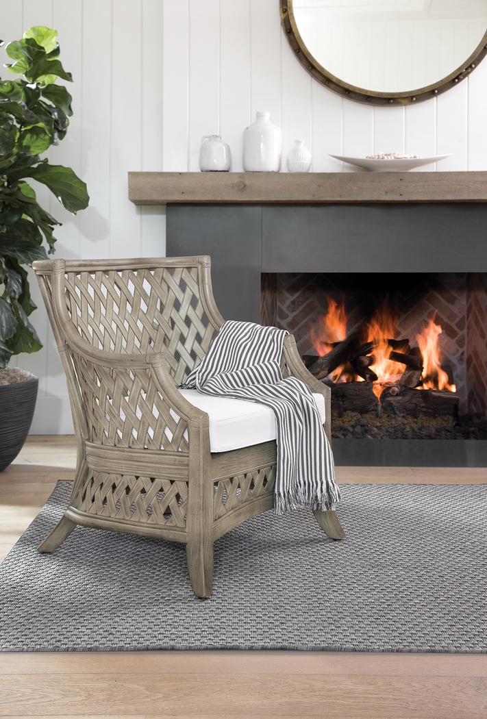 Auilee Gray Accent Chair - Thumbnail - Image 2