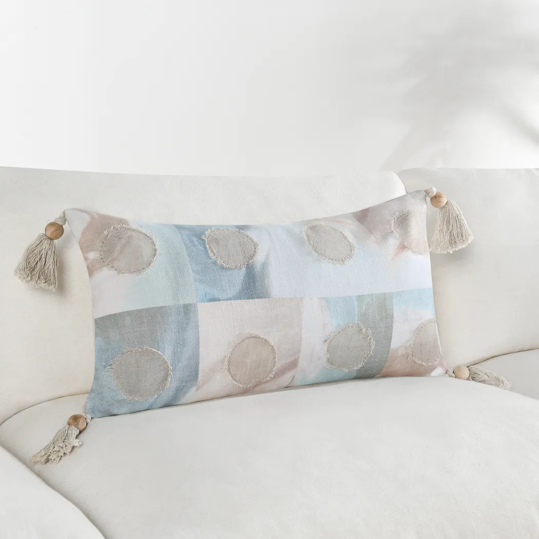 Aulo Multicolor Lumbar Pillow - Thumbnail - Image 2