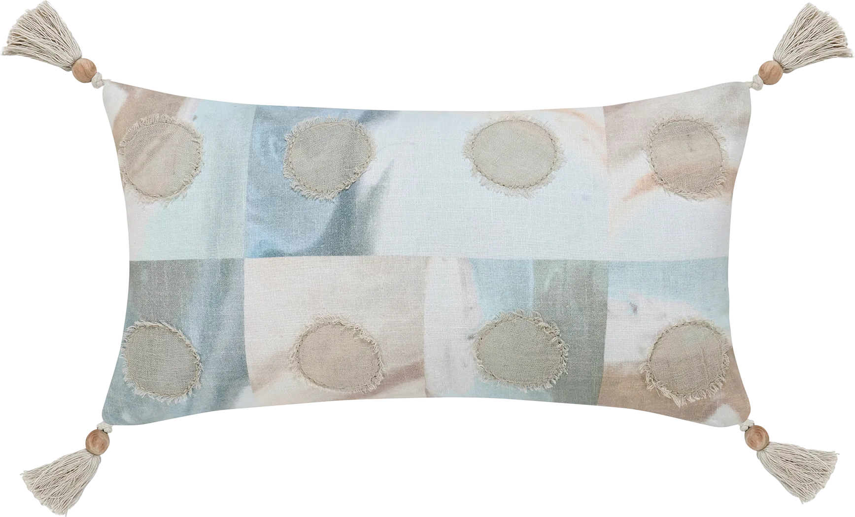 Aulo Multicolor Lumbar Pillow - Thumbnail - Image 1