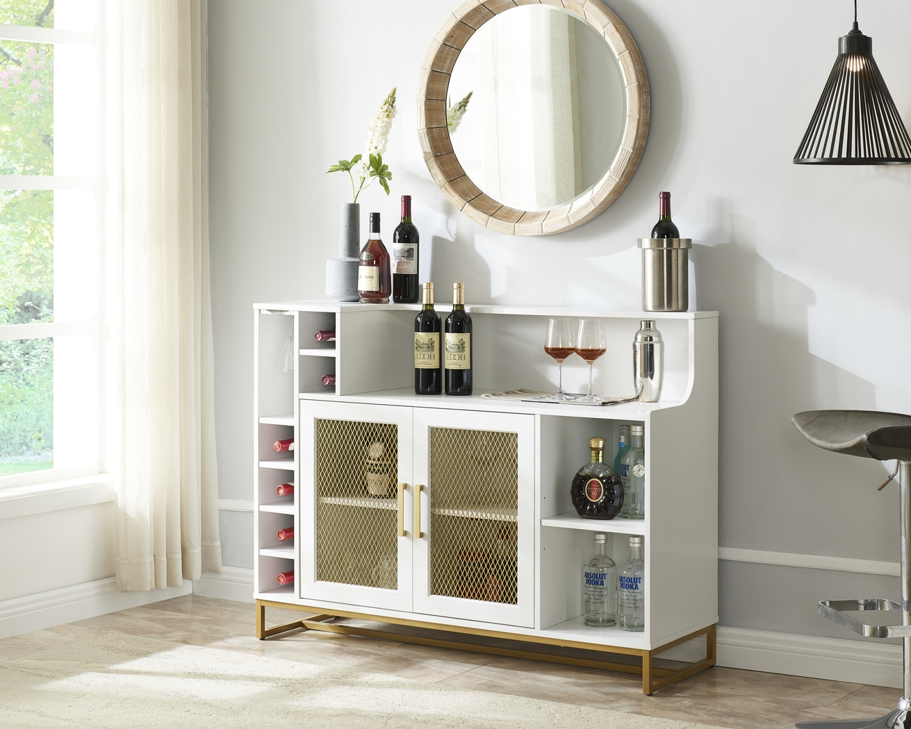 Aultwoods White Server - Thumbnail - Image 2