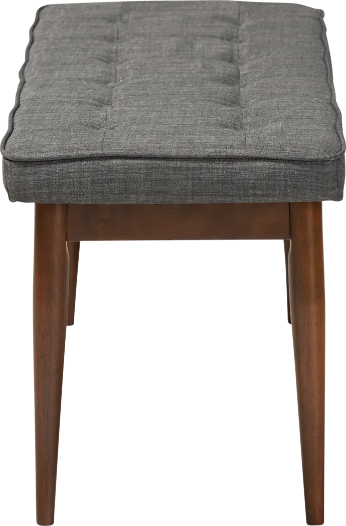 Aurabank Dark Gray Dining Bench - Thumbnail - Image 5