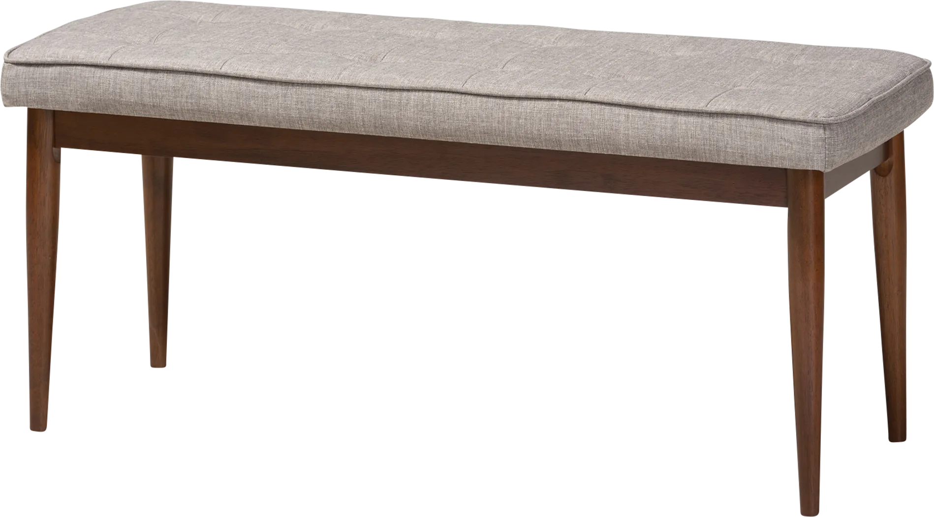Aurabank Light Gray Dining Bench - Thumbnail - Image 1