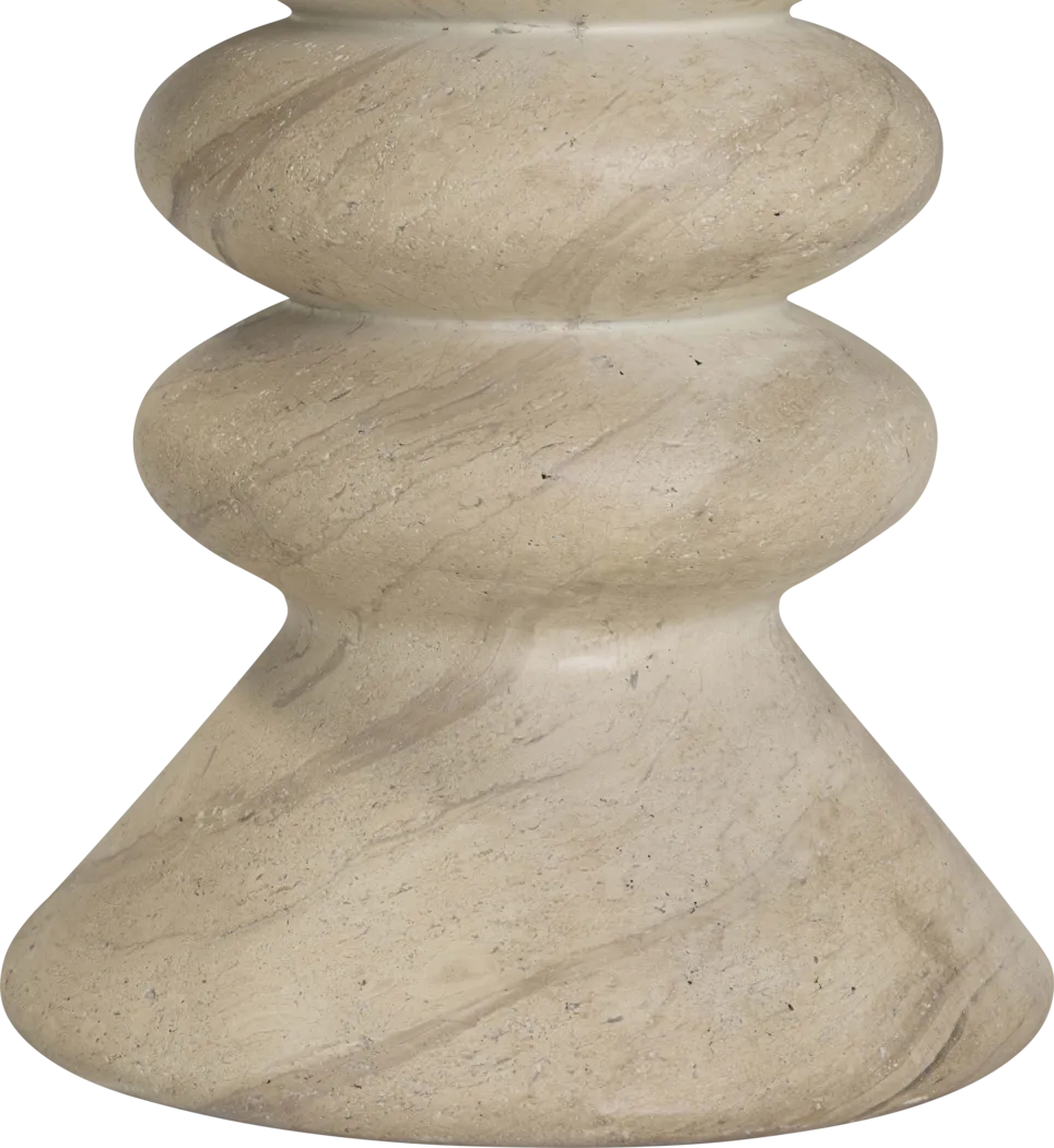 Aurabridge Outdoor Tan Side Table - Thumbnail - Image 5