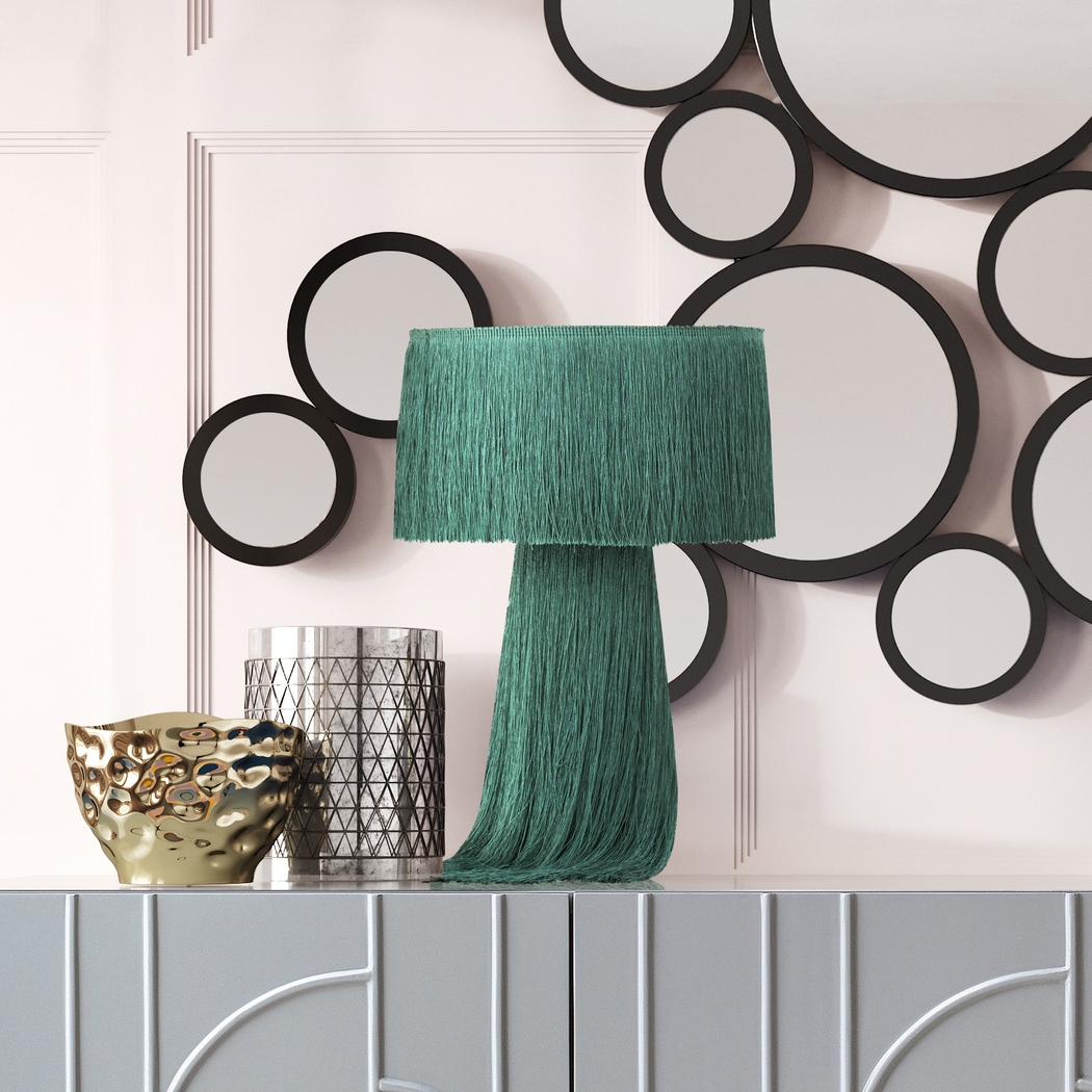 Auraleah Green Table Lamp - Thumbnail - Image 6