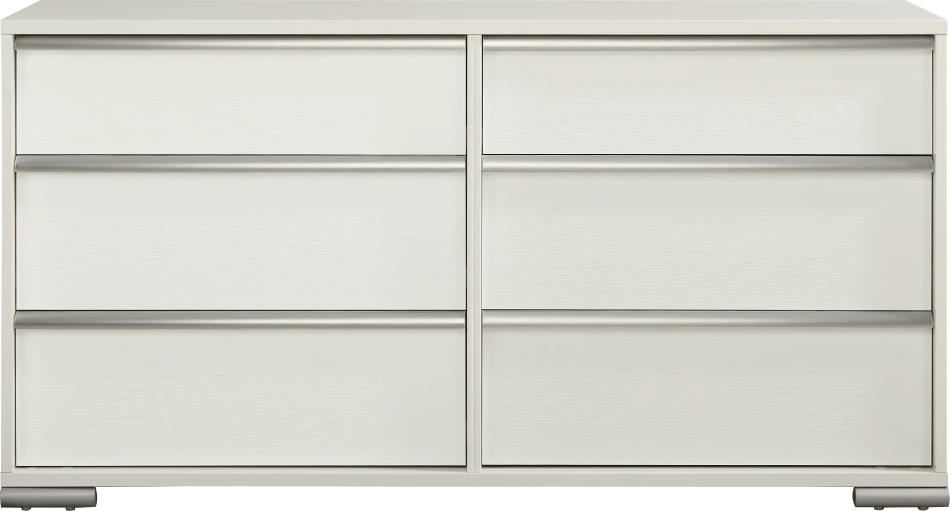 Auralight White 7 Pc King Panel Bedroom - Thumbnail - Image 9