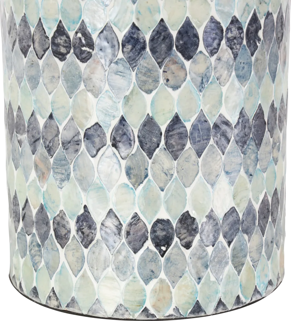 Aurapaw Blue Vase 7" x 7" x 20" - Thumbnail - Image 3