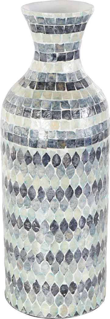 Aurapaw Blue Vase 8" x 8" x 26" - Image 4