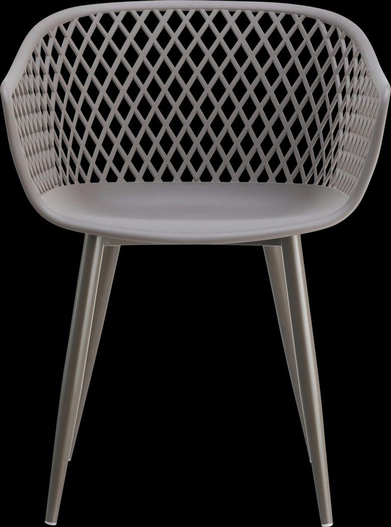 Auraria Gray Outdoor Arm Chair, Set of 2 - Thumbnail - Image 6