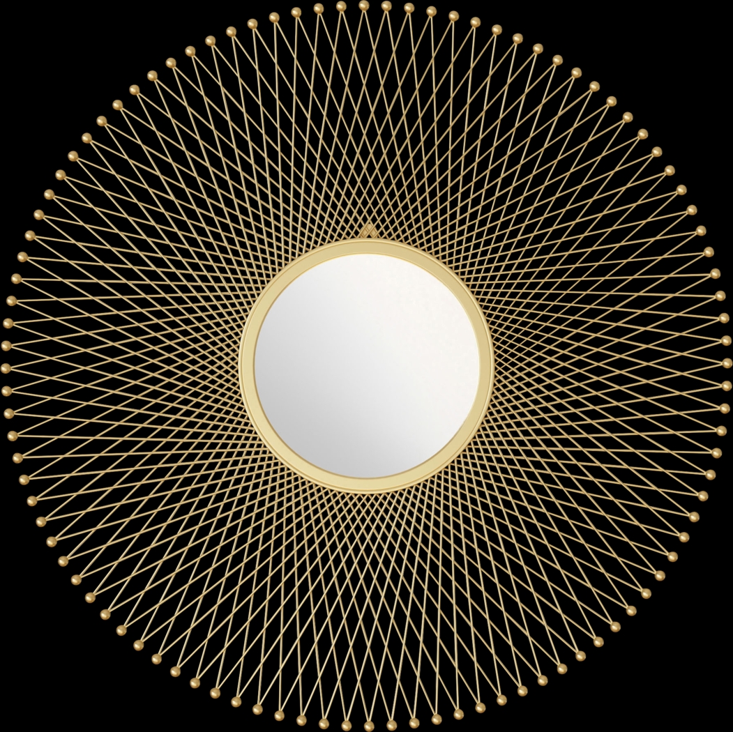 Aurele Gold Mirror - Thumbnail - Image 2