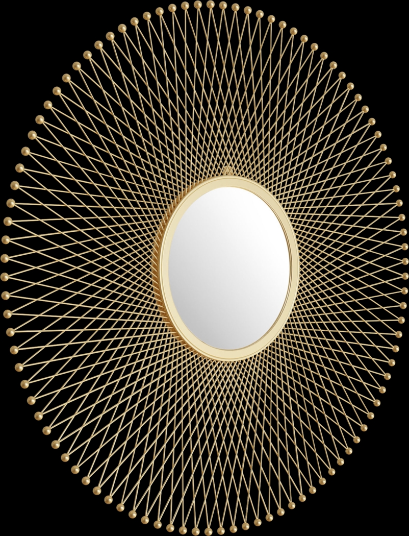 Aurele Gold Mirror - Thumbnail - Image 1