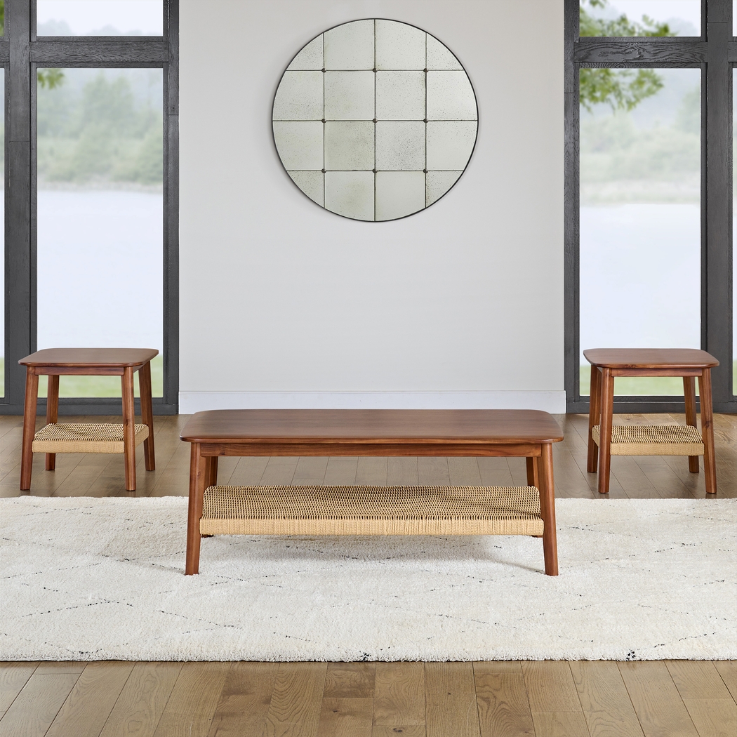 Aureli Brown Cocktail Table - Thumbnail - Image 4