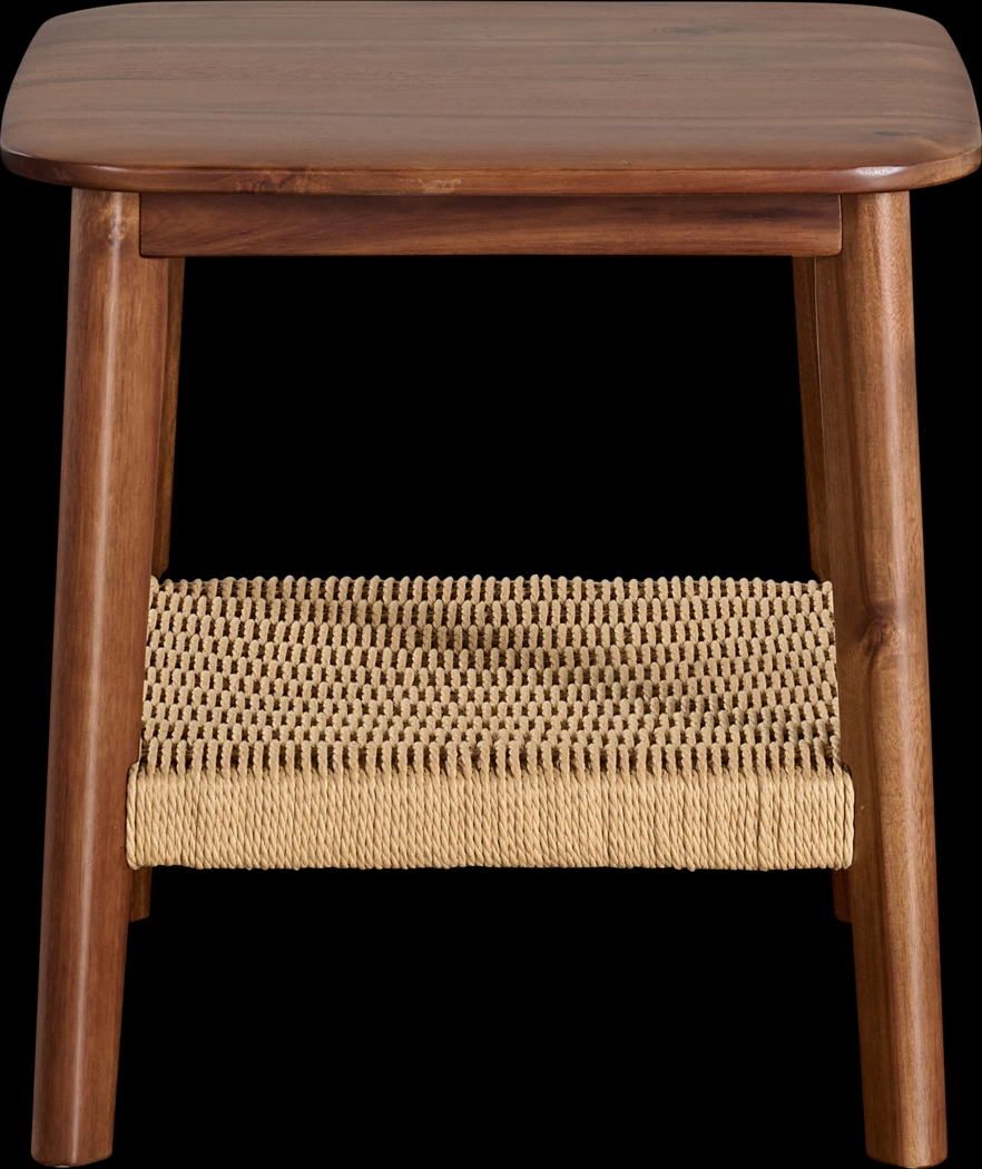 Aureli Brown End Table - Thumbnail - Image 7